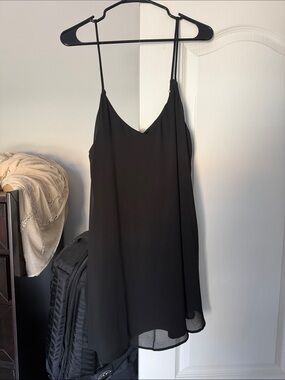 Show Me Your Mumu Black Slip Dress